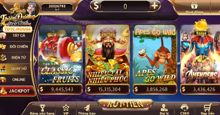 Slot game nổ hũ tại FABET với đồ họa đẹp mắt và cơ hội trúng Jackpot